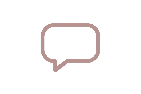 Chat support rose mauve