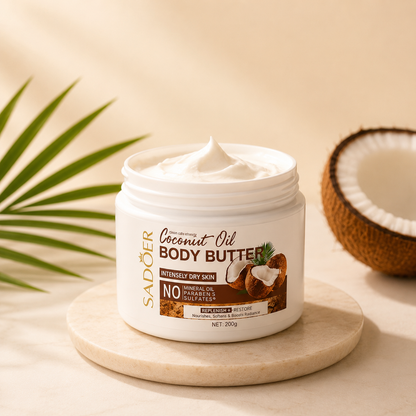 MYNICKY - Intense Hydrating Body Butter with Coconut Oil - Dry Skin - 200g