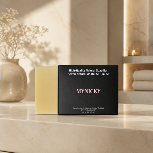 MYNICKY Organic Natural Soap Pack x3
