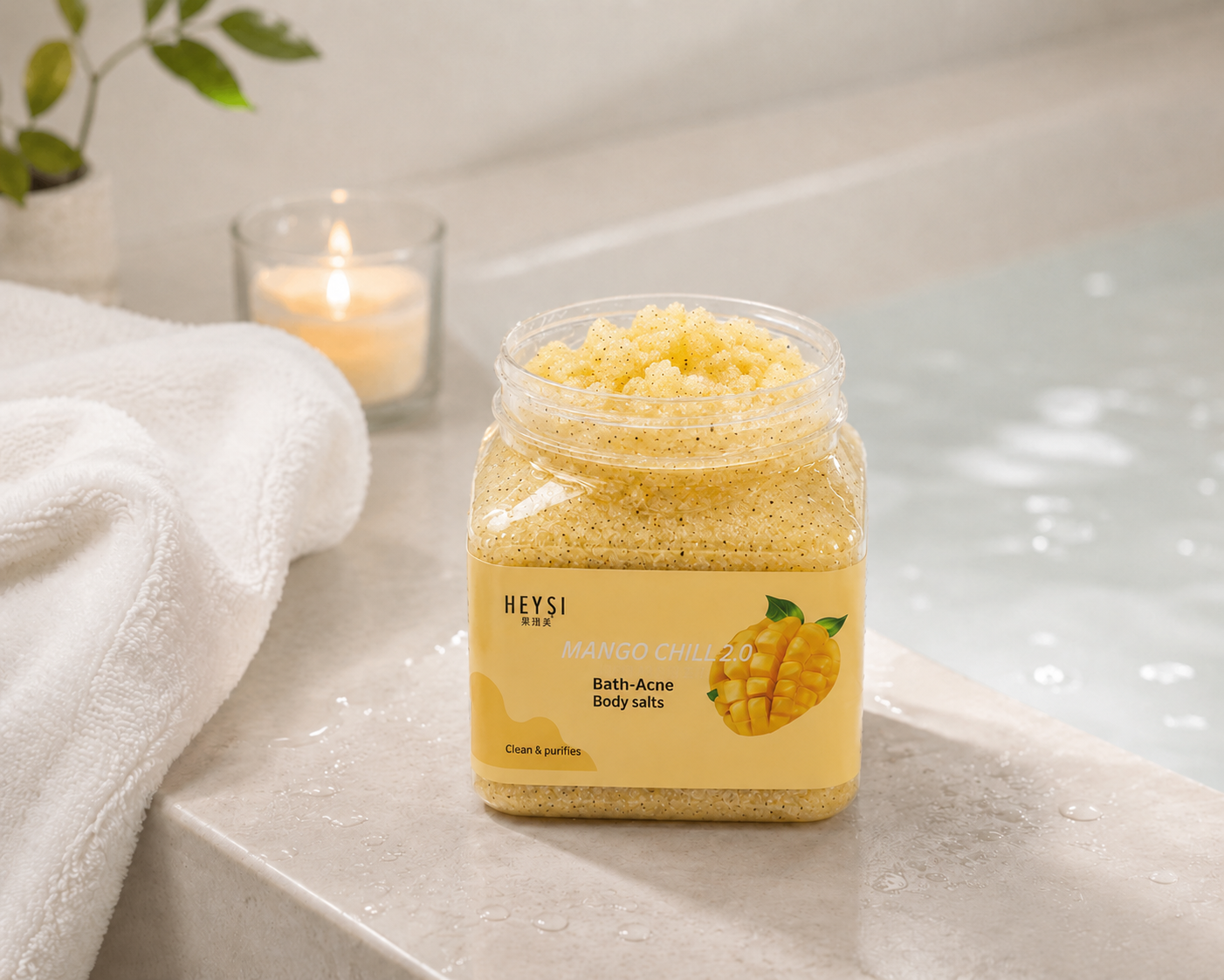 Fruity Exfoliating Body Scrub - Soft &amp; Radiant Skin (350g)