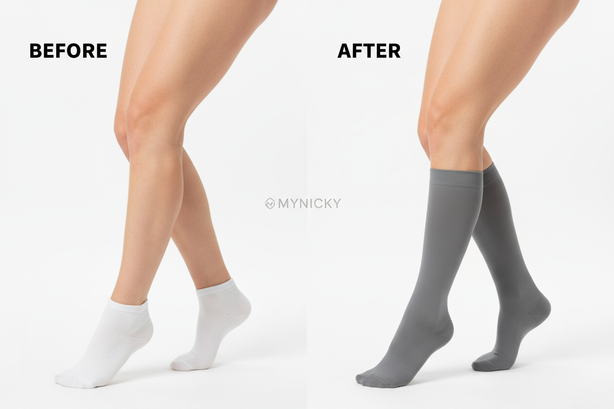 Avant/Après Vue Trois-Quarts Gauche