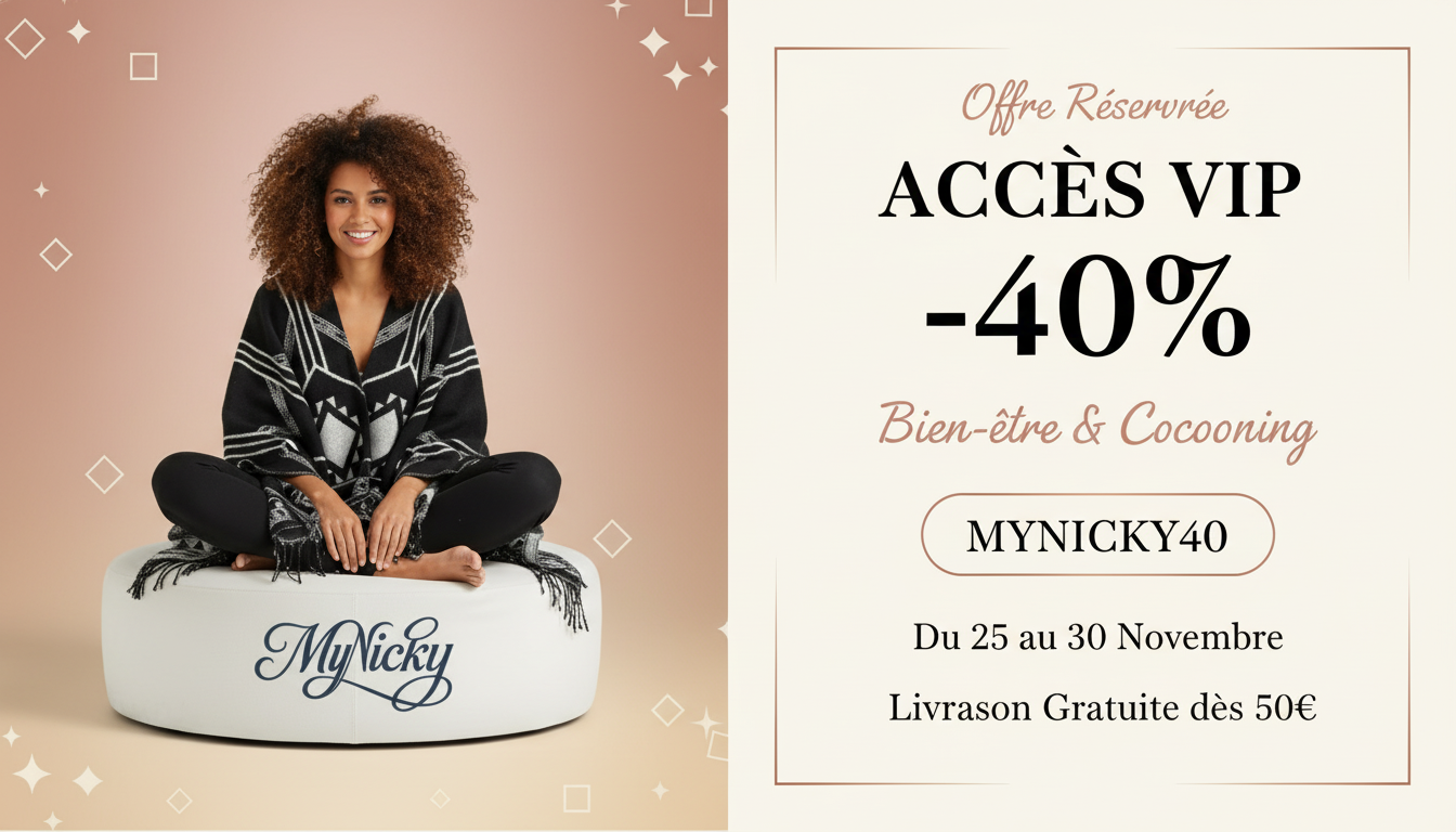 Bannière Accès VIP - Poncho Noir