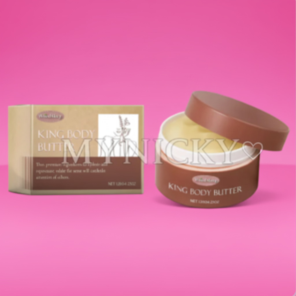 Body Butter - Fond Rose Vif + Filigrane MYNICKY