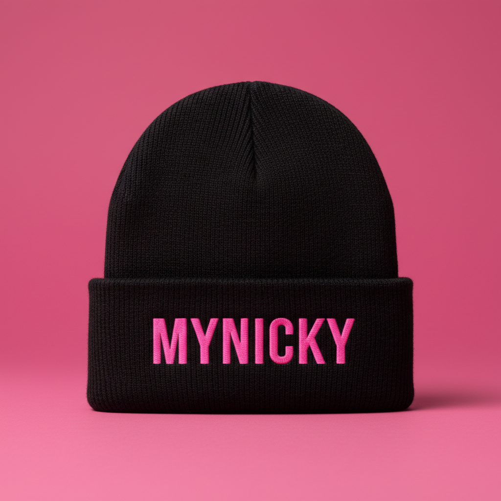 Bonnet MYNICKY fond fuchsia