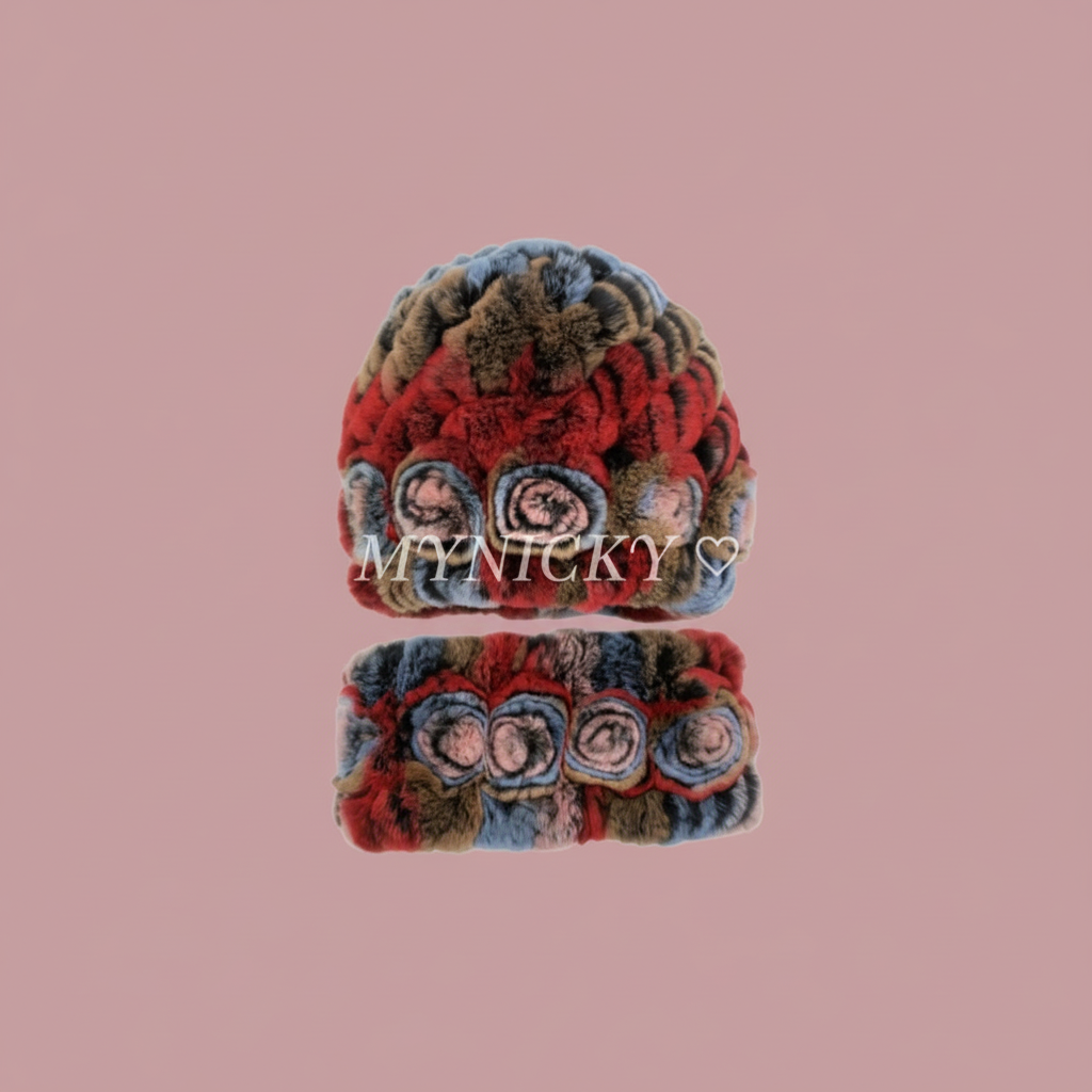 Bonnet MYNICKY rose gris