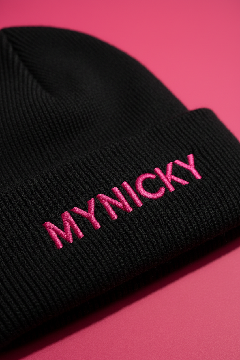 Détail broderie MYNICKY