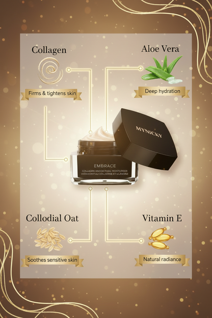 Ingrédients Embrace avec vrai produit