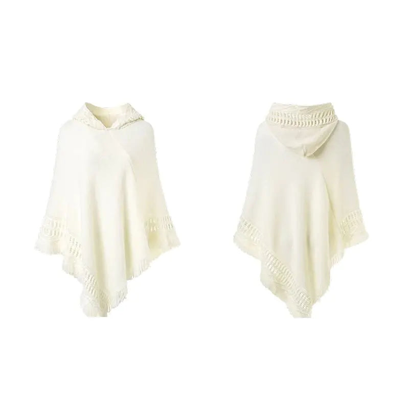 Cozy Comfort Poncho - Gentle Winter Warmth