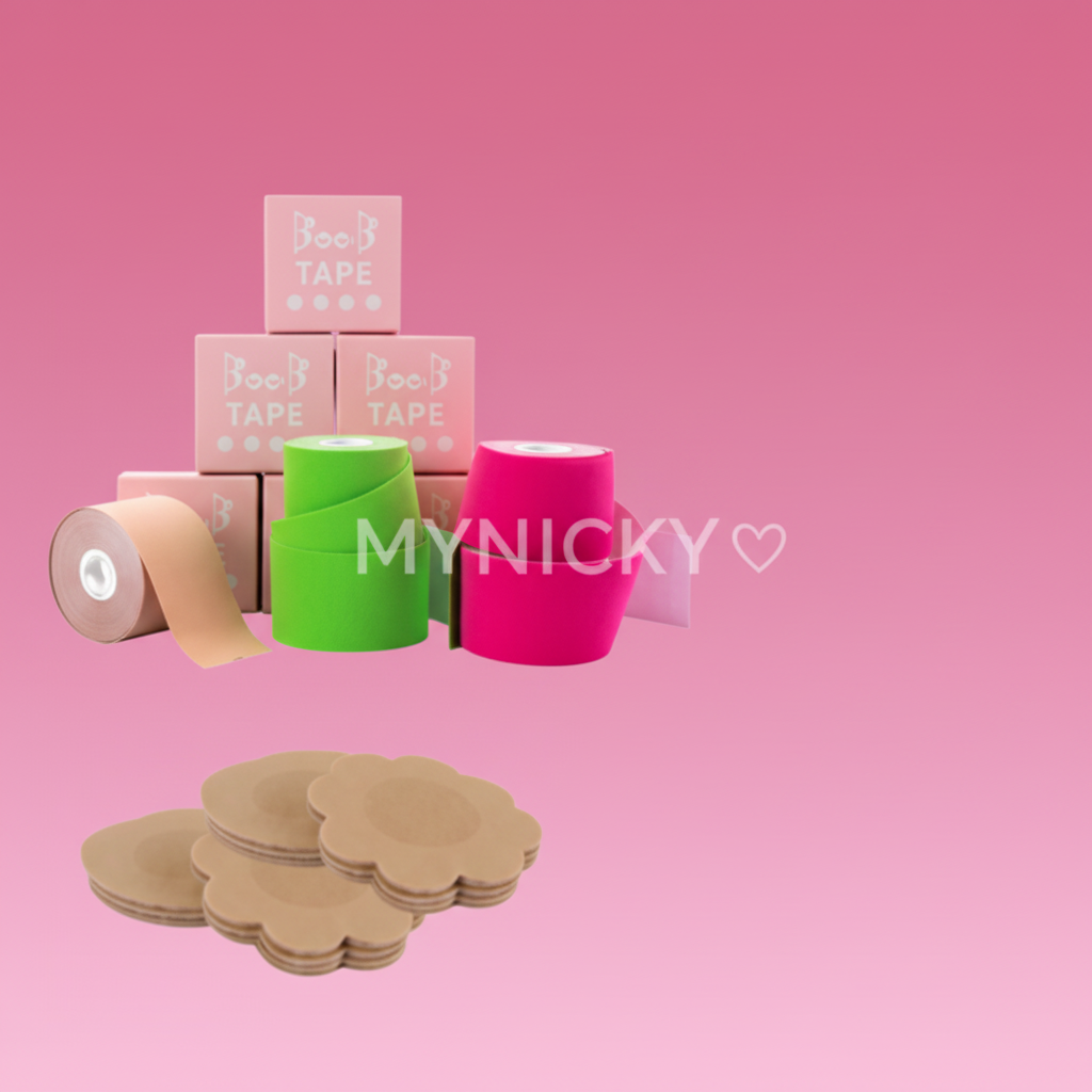 Photo 4 - Fond Rose Vif + Filigrane MYNICKY