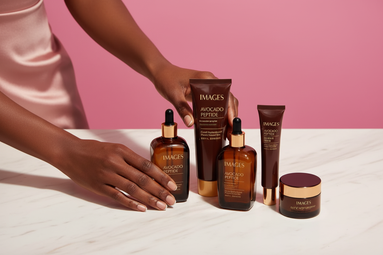 Slide 3 - Pack Avocado Peptide mains noire