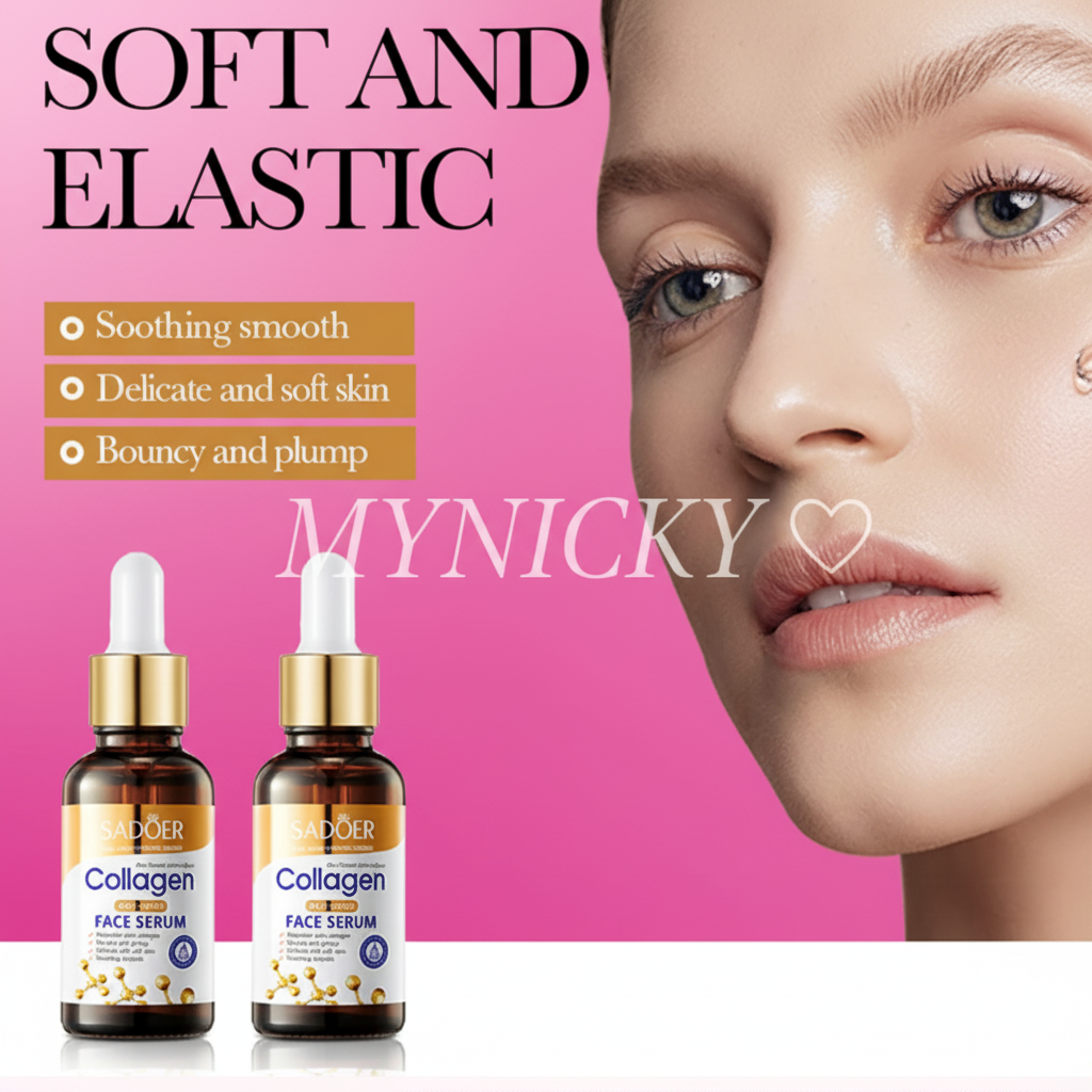 Soft Elastic REFAIT - Fond Rose Vif + Filigrane