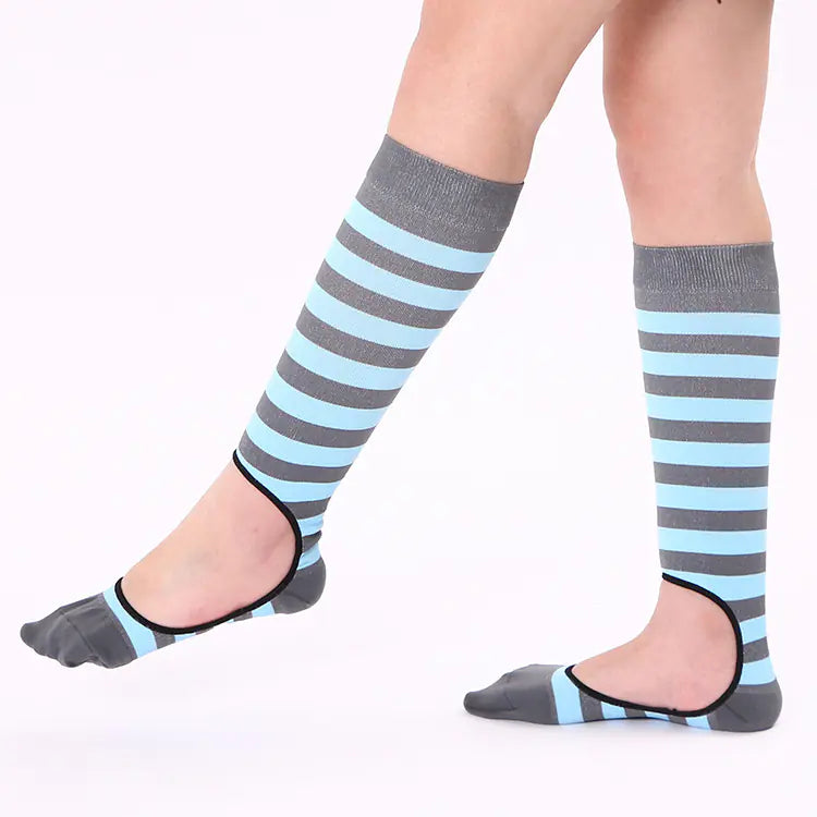 Striped Compression Socks - Style and Comfort