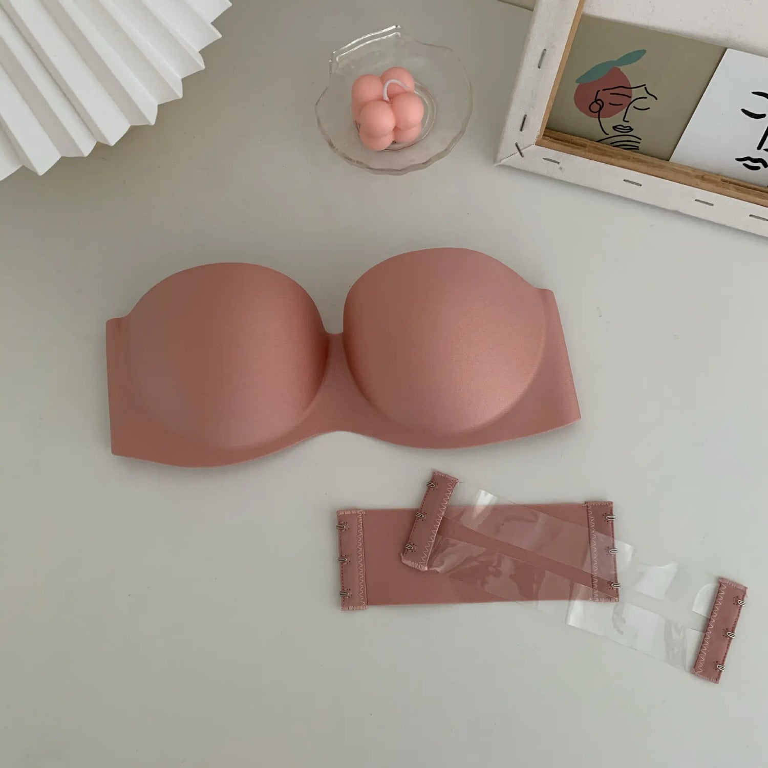 Sexy Strapless Invisible Bra Backless Summer Bra